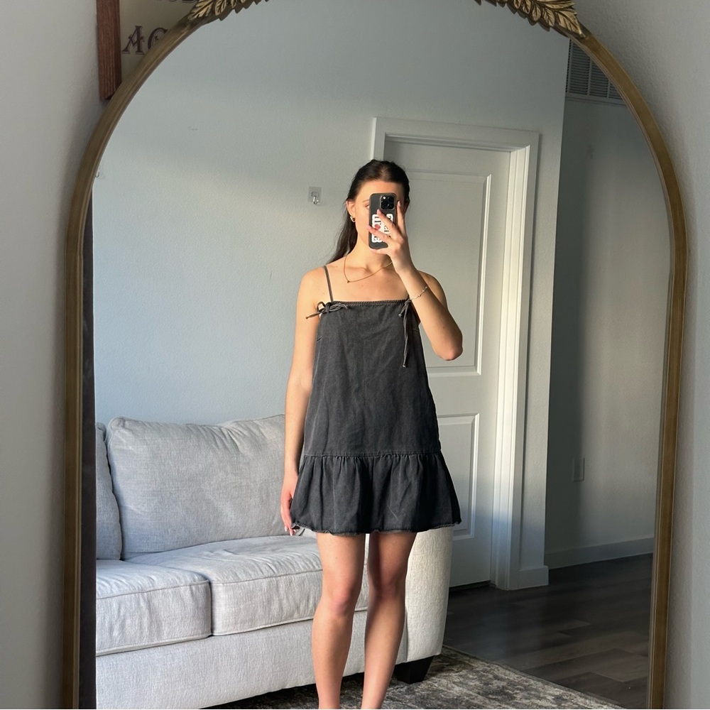 NWT Le Lis denim mini dress medium